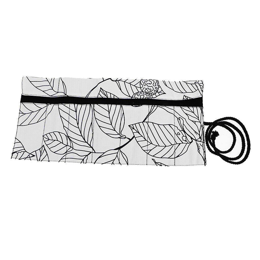 36 slot artist roll up pen pouch pen holder pouch canvas pouch