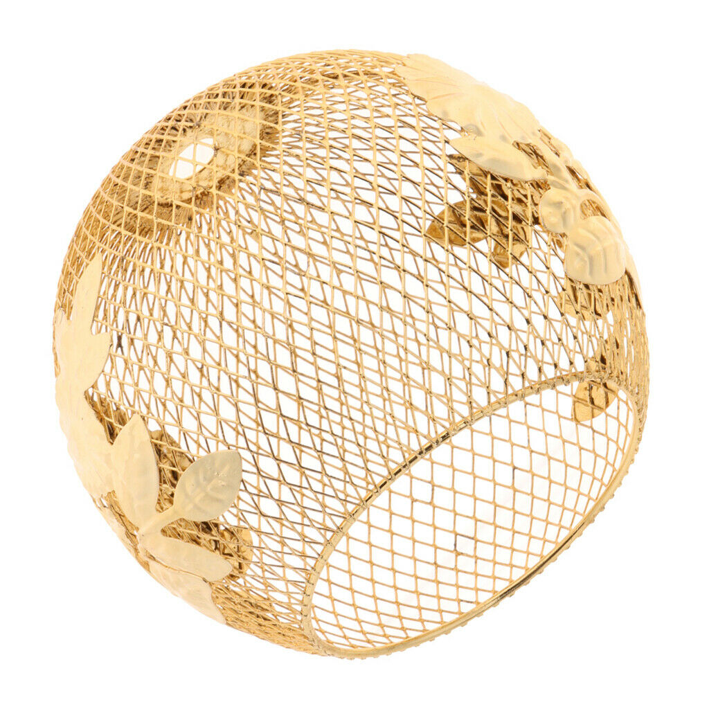 2 Pcs Iron Lamp Shade Chandelier Shade Light Cage Pendant Lights Fixture