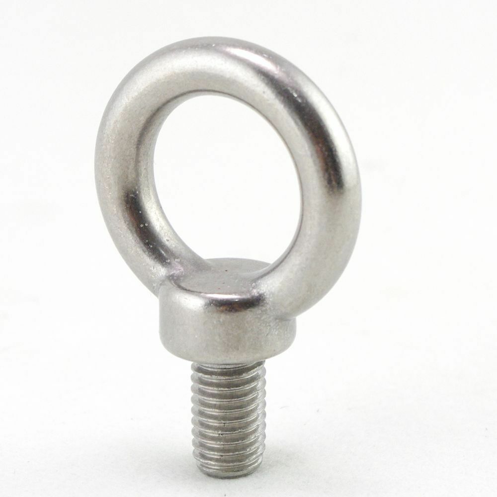 1pc Eyes Bolts M20 Metric Threaded Marine Grade Boat Stainless Steel Lifting