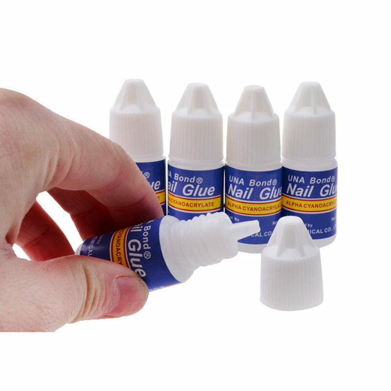 2x 3g Glue Pro For Acrylic DIY beauty Nail Manicure Art Tips Decoration Tool Â·