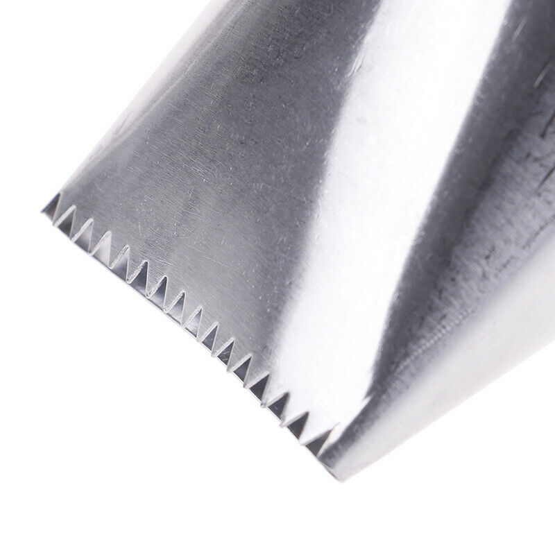 Large Icing Piping Nozzle Cake Decorating Tip Fondant Cake Tools Steel No.l8