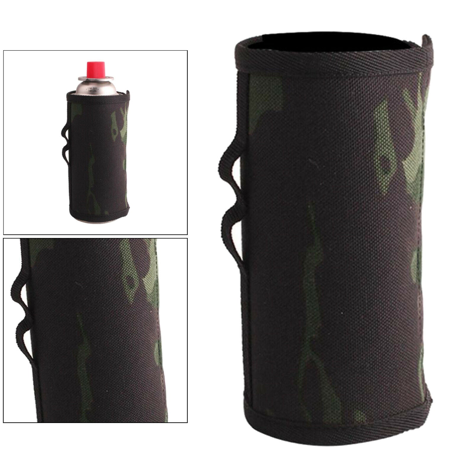 Long Gas Canister Cover Protector Camping Fuel Tank Protective Storage Bag Deep