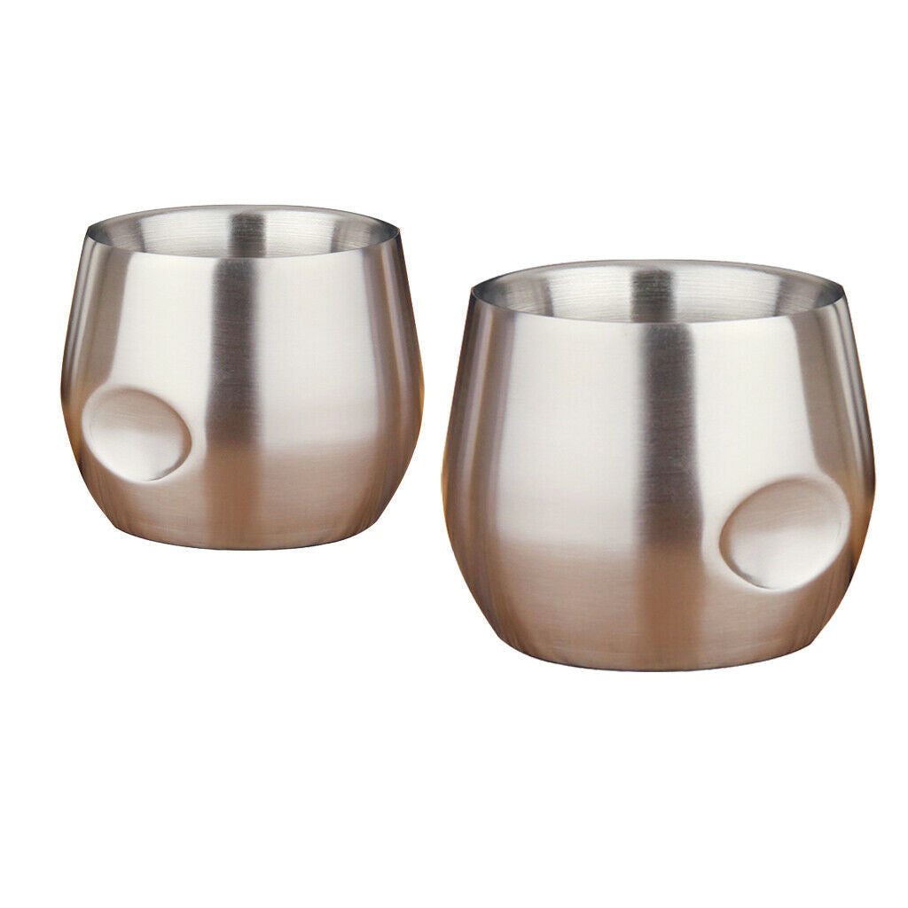 Stainless Steel Wine Tumbler, 5OZ | Double Wall Vacuum Insulated Travel Tumbler