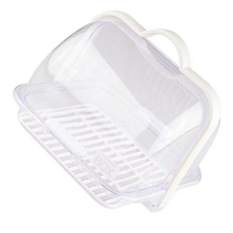 Milk Bottle Coffee Storage Box Portable Sealed Cleaning Box Bread Tableware A4D3