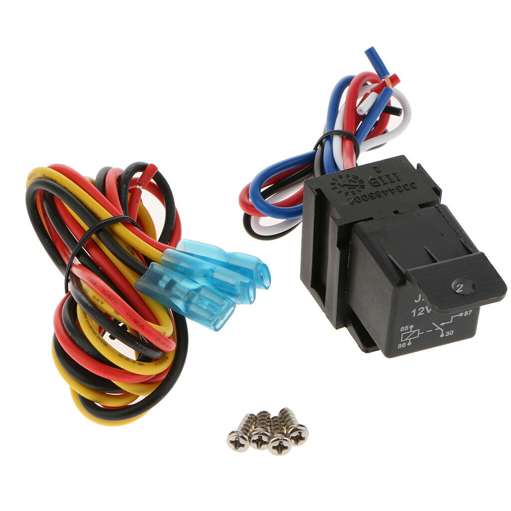 Race Car Ignition Switch Panel LED Toggle Engine Start Push Button Starter