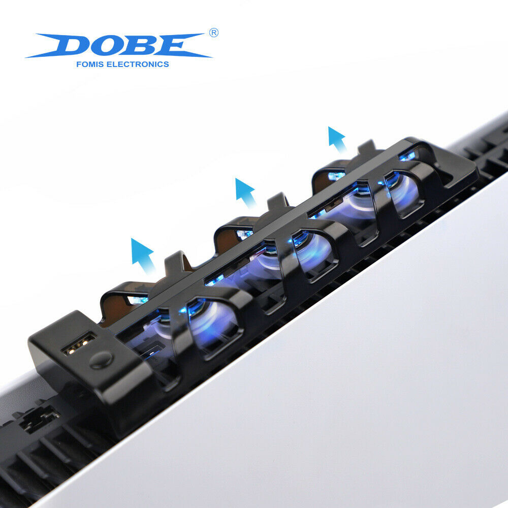 PS5 Digital Version Cooling Fan For PS5 PlayStation 5 Console Host Accessories