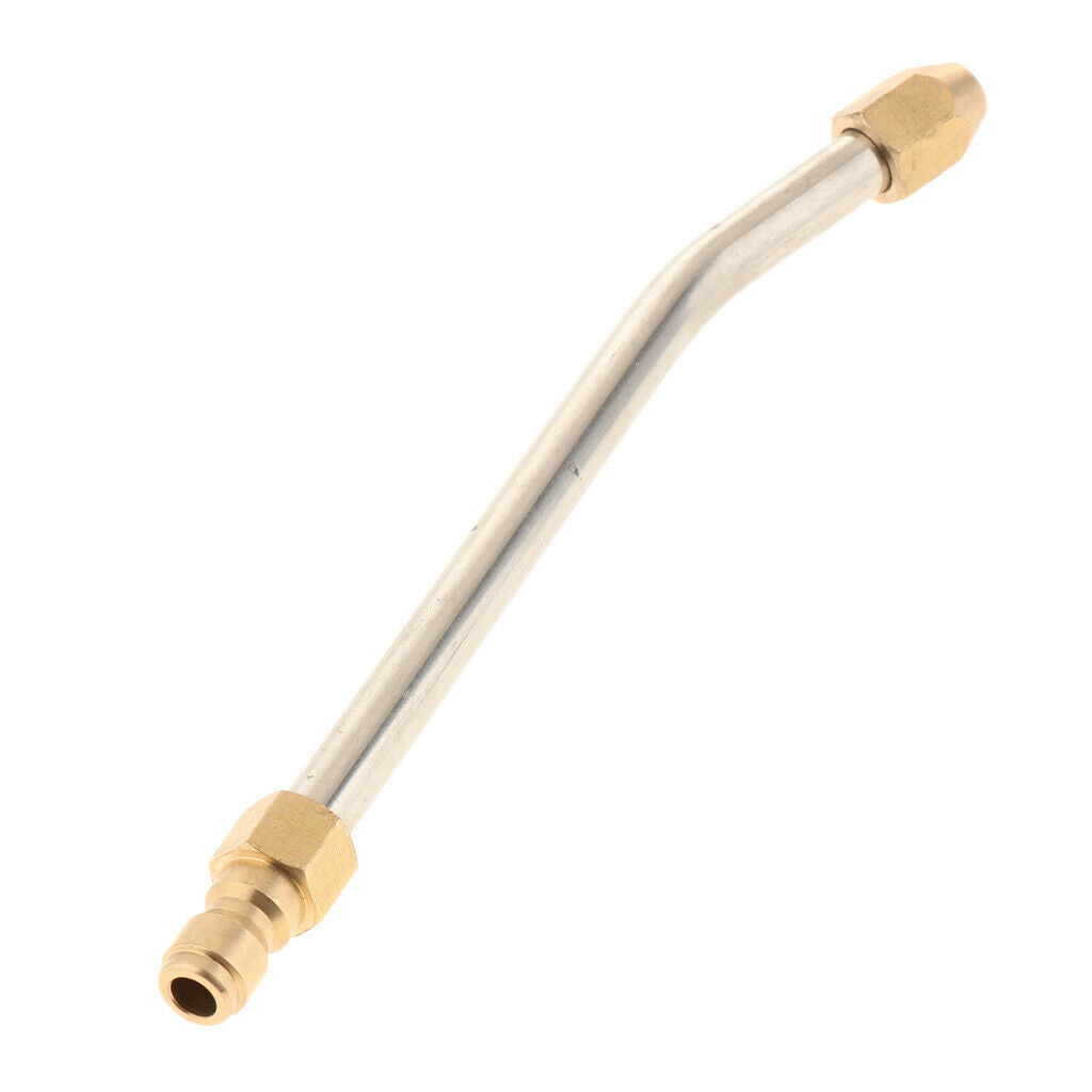 20cm Long Pressure Washer 30 Degree Wash Nozzle Angled Lance Extension x1