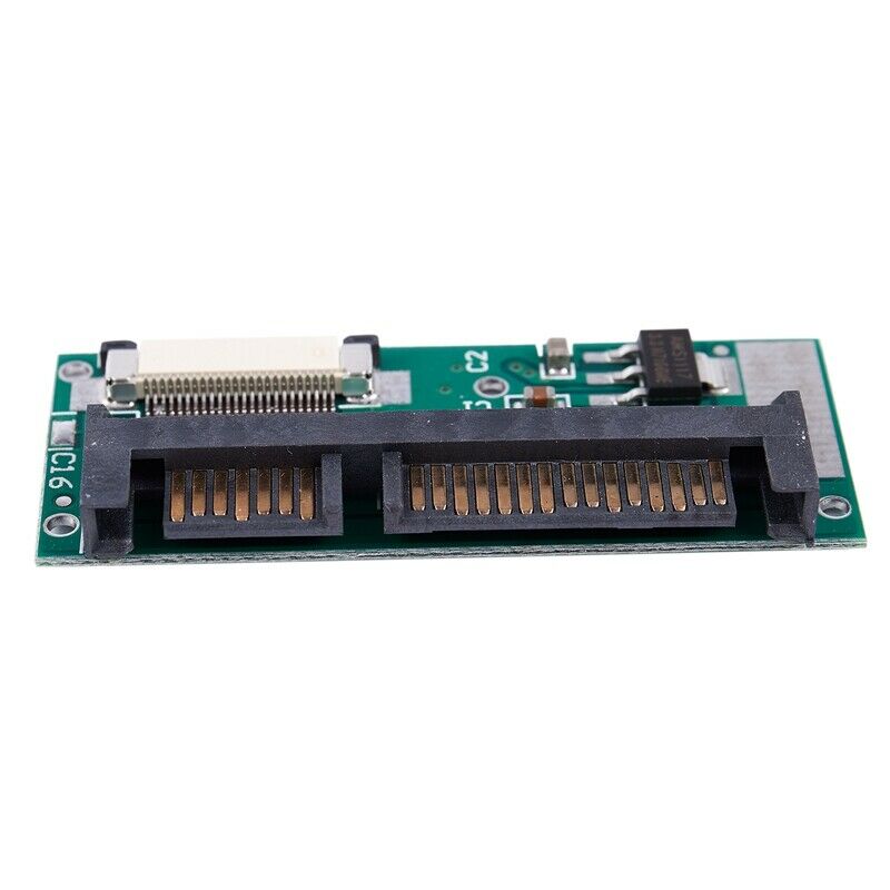 1.8" ZIF CE SSD D to 7+15 Pin SATA Adapter Converter w FFC Cable S8D8D8