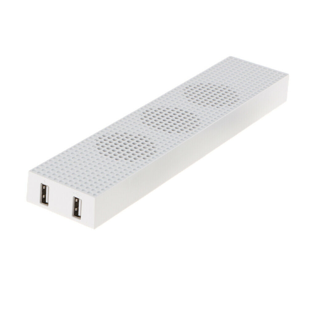 Cooler Fan 2 USB External 3-Fan Cooling Fan for Xbox One S Gaming Console Host