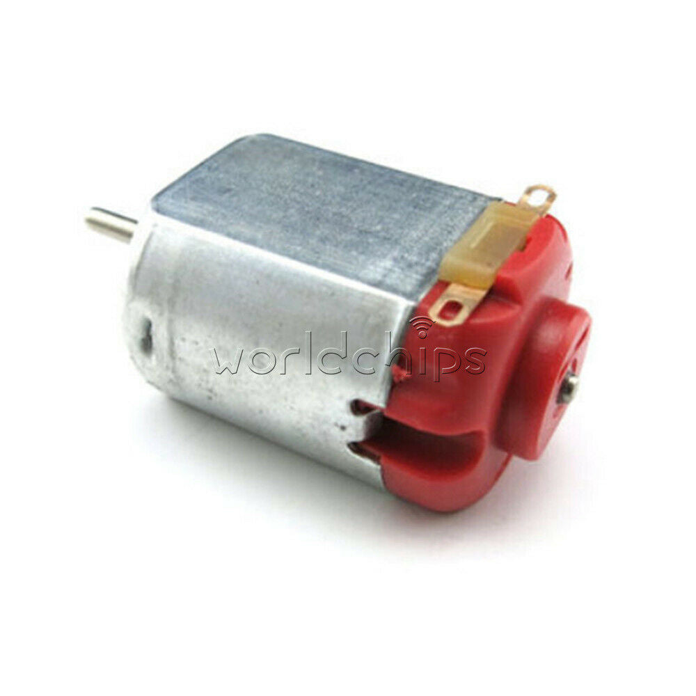 10PCS 3-6V DC 0.35-0.4A R130 motor Type 130 Hobby micro motors 8000 RPM