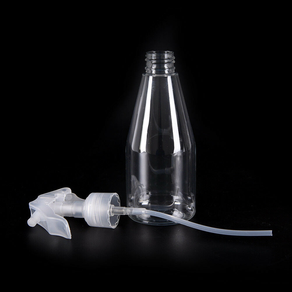 200 ml Clear Empty Hand Trigger Water Spray Plastic Bottle Cleaning Gard.l8