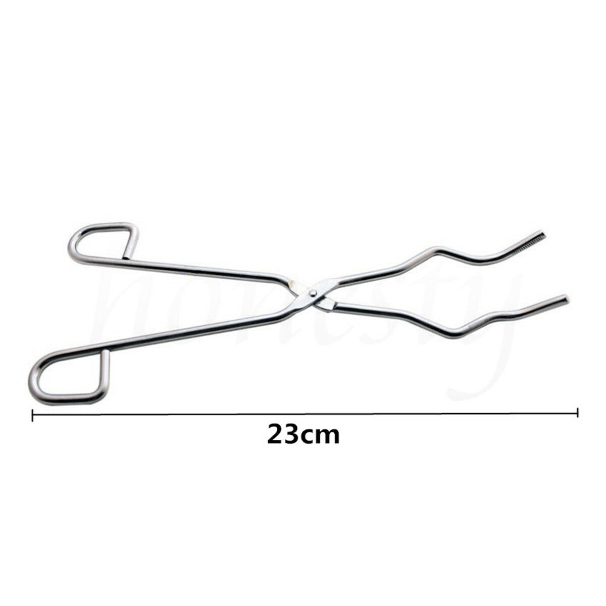 23cm Stainless Steel Crucible Tong Clamp Graphite Melting Furnace Pliers Holder