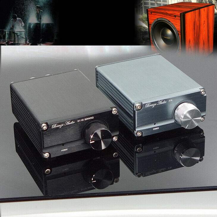 QingFeng B3 100W subwoofer full frequency audio power amplifier using two NE5532