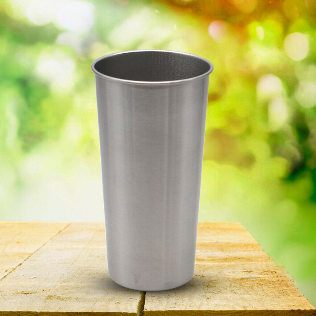 Stainless Steel Water Coffee Tea Cup Travel Mug Drop Resistance