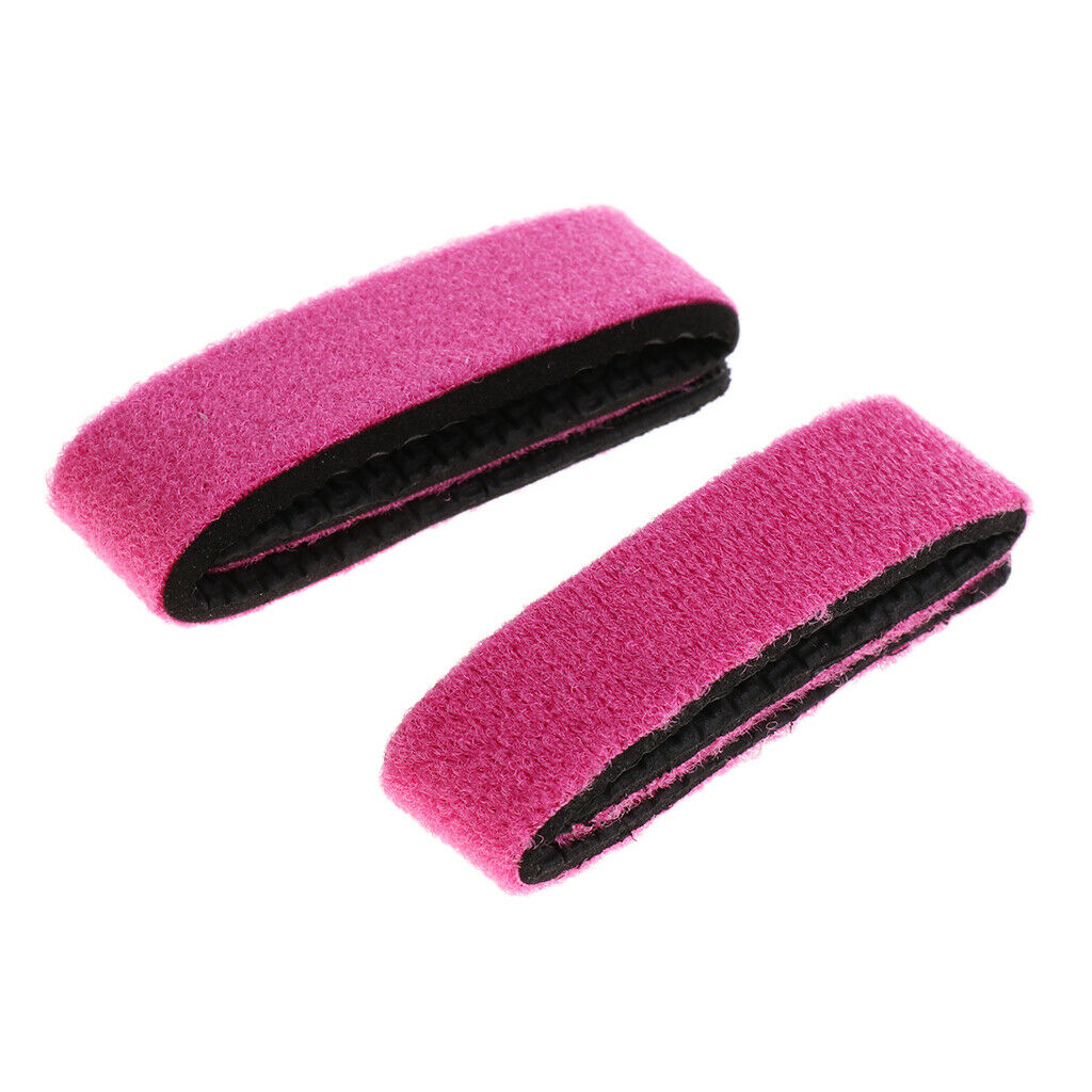 Fishing Rod Belts Wrap Bands Pole Straps Ties Pole Holders Red