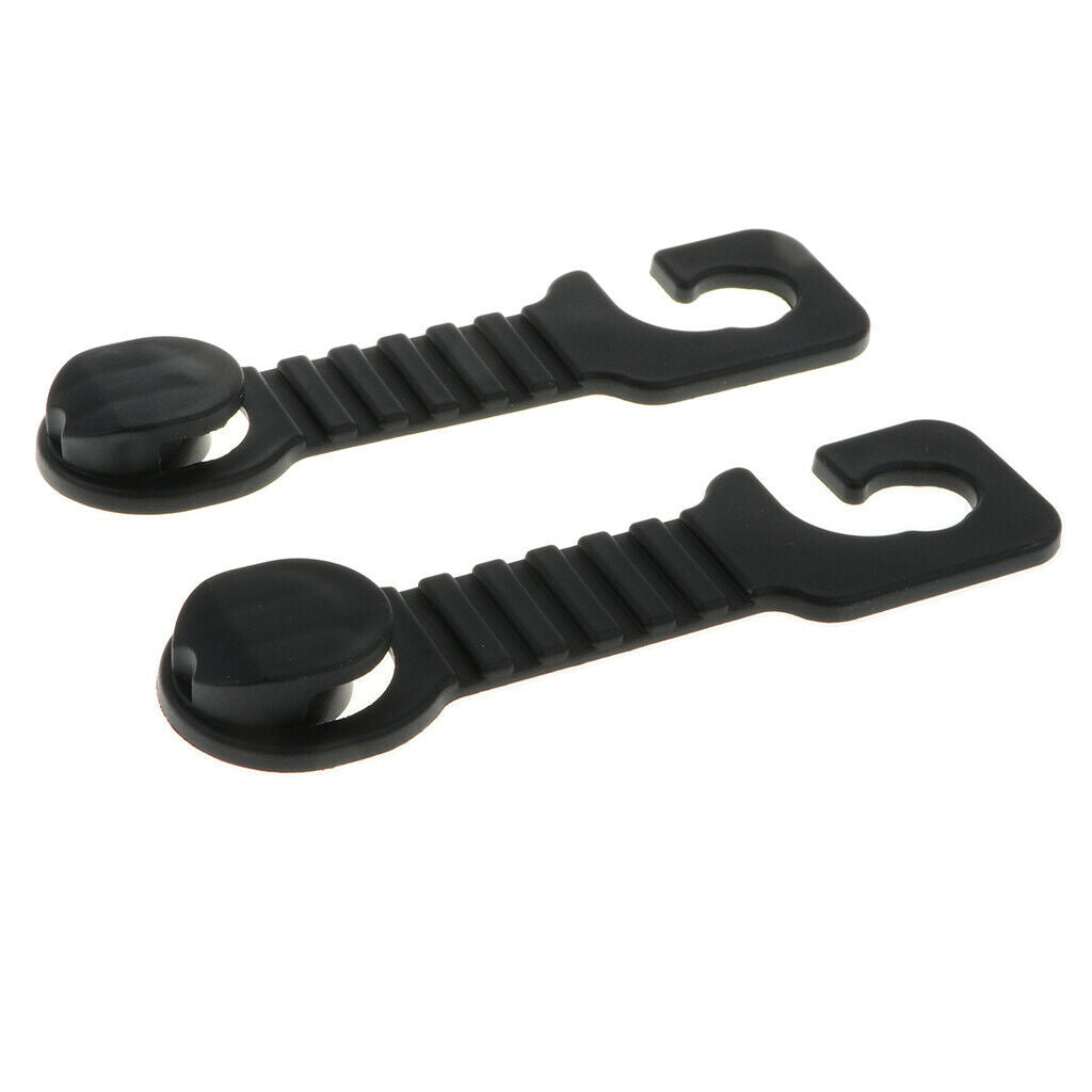 2 Pieces Universal Car Back Seat Headrest Hangers Storage Hooks