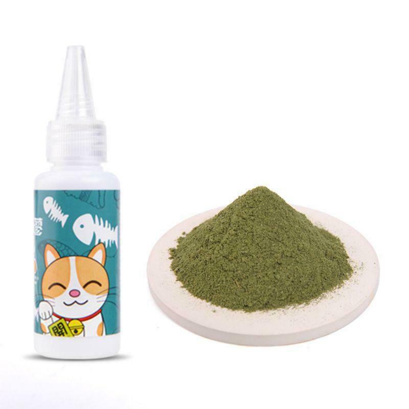 Natural Silvervine Powder Organic Cat Catnip Cleaning Teeth Kitten Cat Snacks