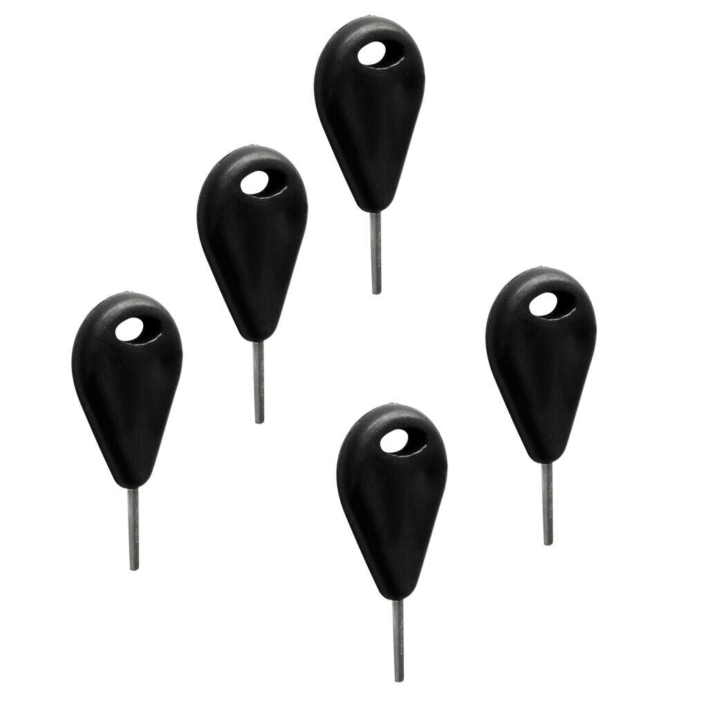 5Pcs Black Nylon Surfboard Fin Key Surf Board Longboard Remove/Install Tool