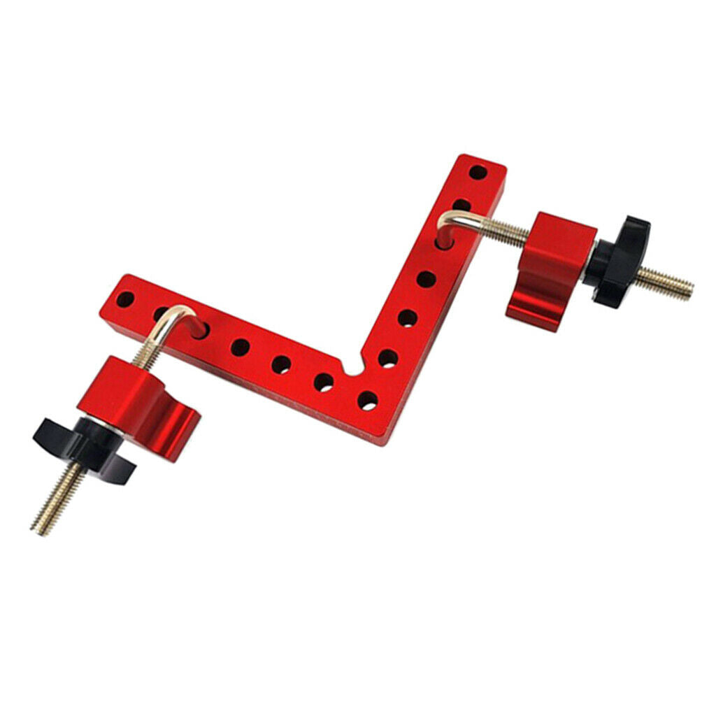 2 Set Aluminium Alloy 90 Degree Positioning Squares Right Angle Clamp 140mm