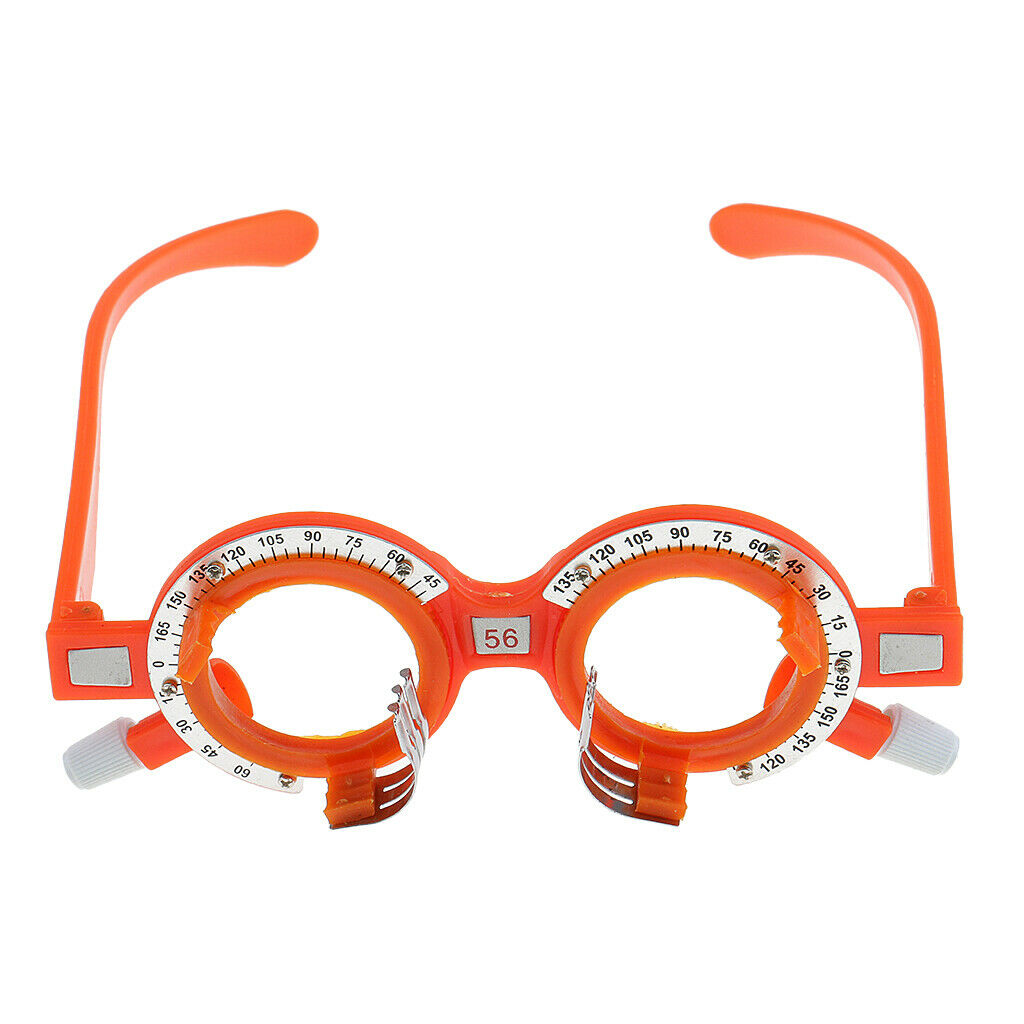 Optical Lens Trial Frame Eyeglass Optometry for Eyes 2mm 56mm Green Red High