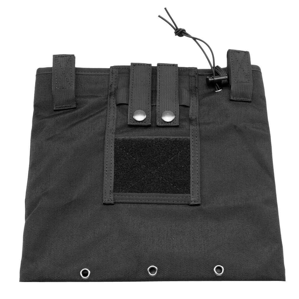 Camping Hunting Molle Magazine Dump Drop Pouch Compact Bag black