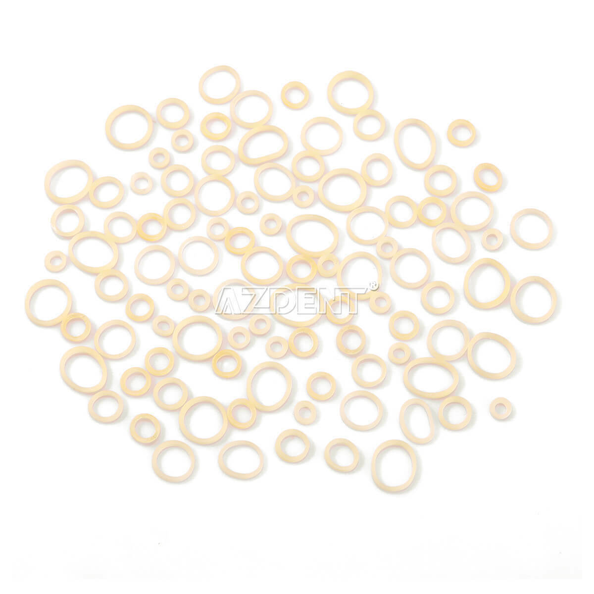 Dental Orthodontic Zoo Pack Elastics latex 3.5 OZ 5/16" penguin Bands 5000pcs
