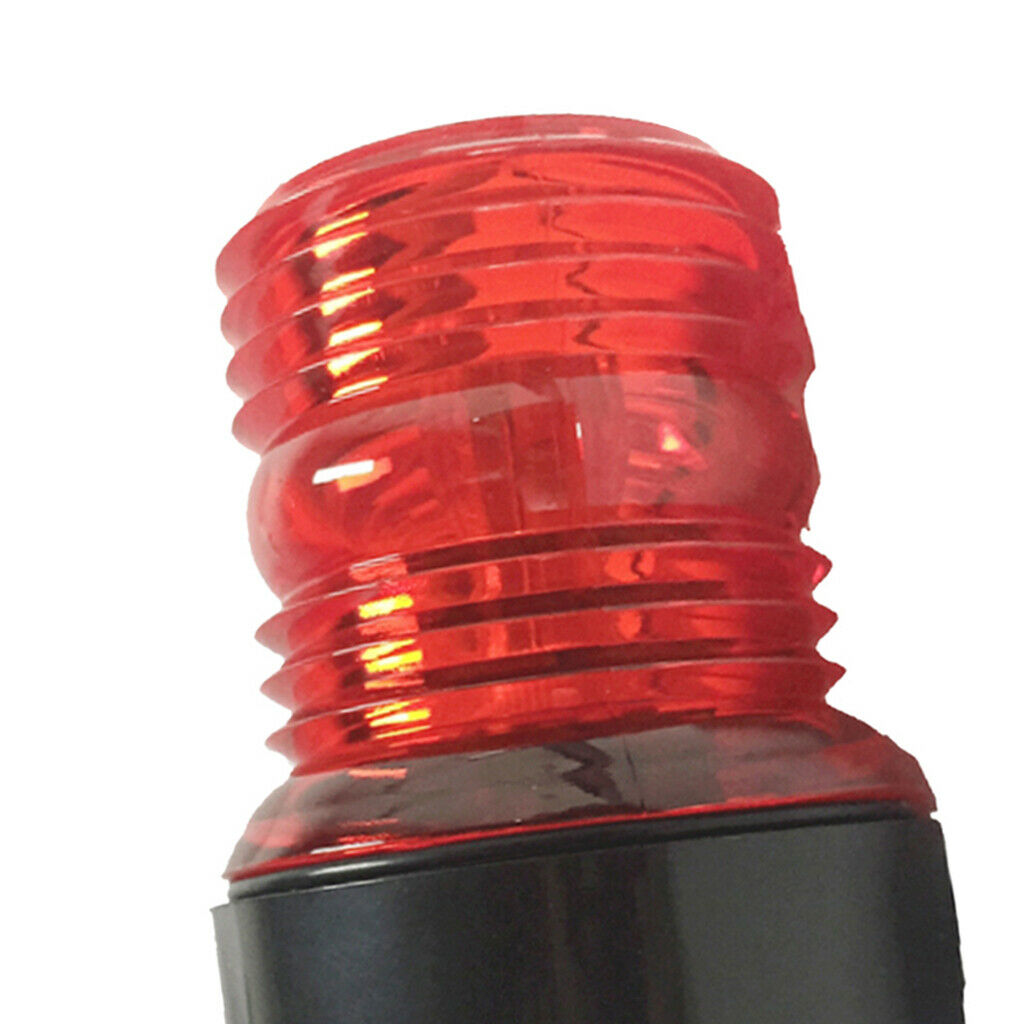 1pc 12V Marine Boat Yacht LED Navigation Light Stern Anchor Light All Round Red