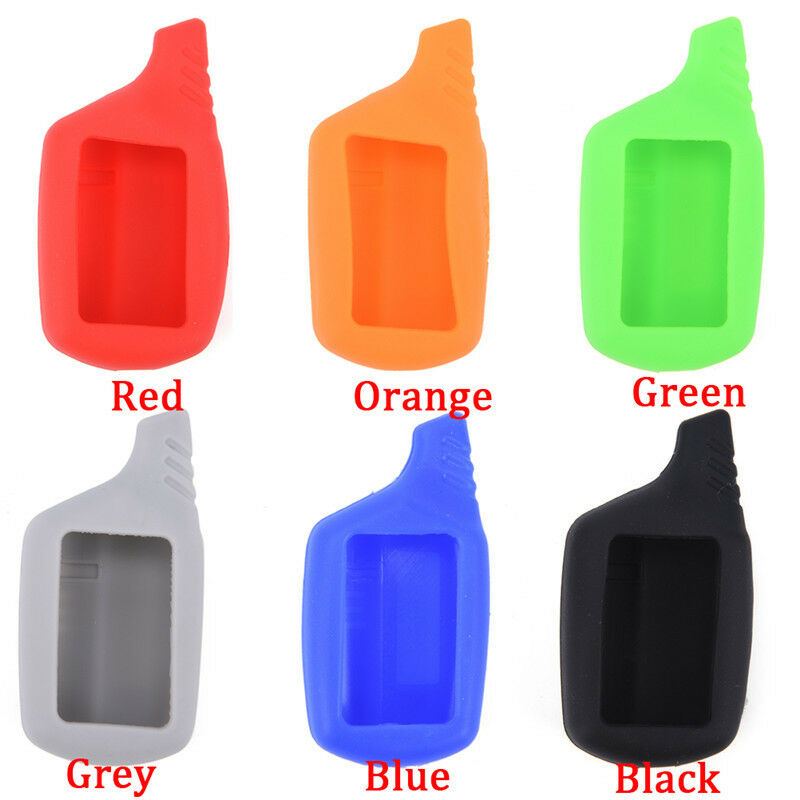 Car LCD B9 B6 Silicone Remote Key Case Cover For Starline B9/B6/A61/A91 Bl.l8