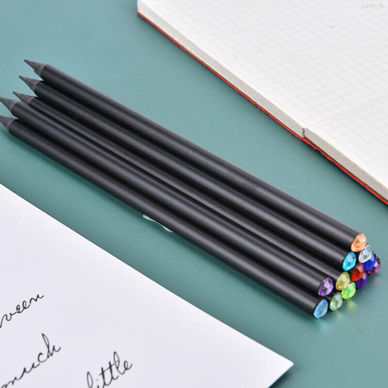 12Pcs/Set Pencil Hb Diamond Color Pencil Drawing Supplies For School Off JY