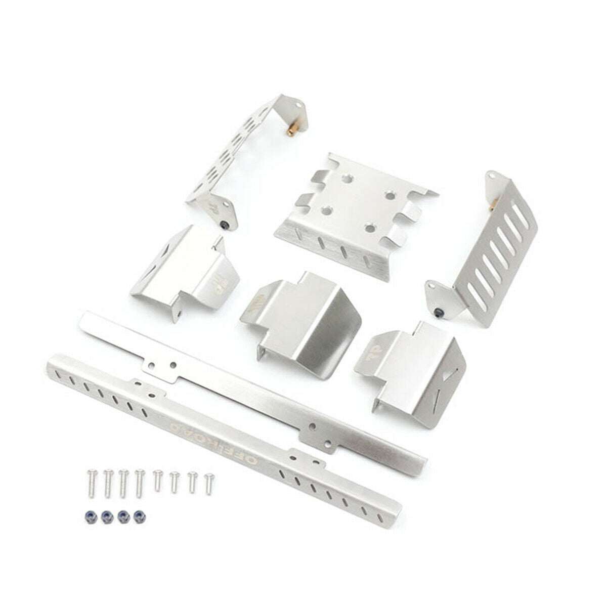 Anti-collision Guard Plate Chassis Armor Kit For 1/10 YK6101 6x6 RC RC Car Part