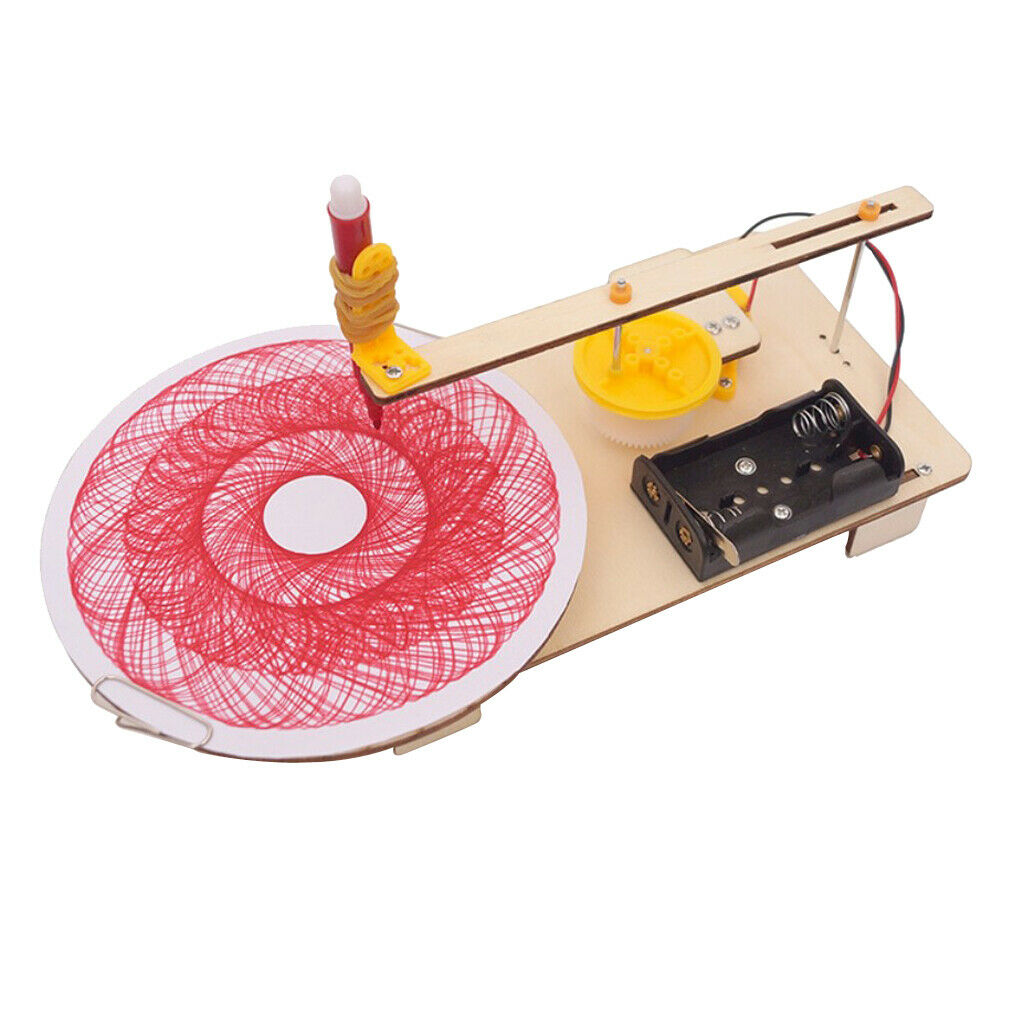 DIY Assemble Electric Plotter Drawing Robot