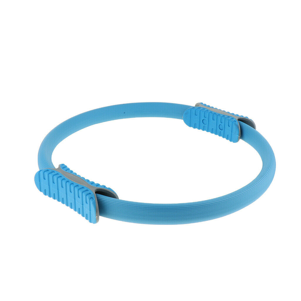 Blue Pilates Ring Resistance Ring Loop Magic Circle 30 Cm Diameter For Pilates