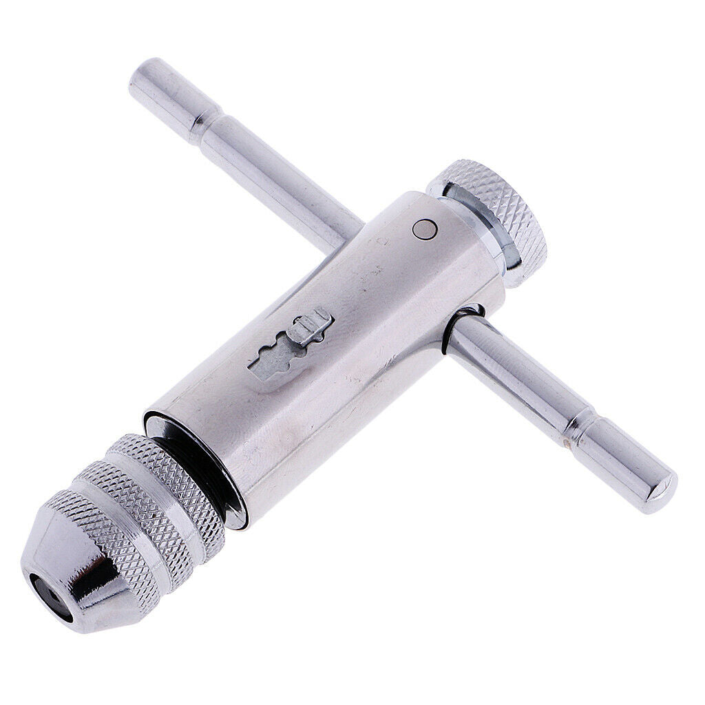 2Pcs Adjustable Capacity Tap Wrench T-Handle Tool For Tap Reamer Extractor