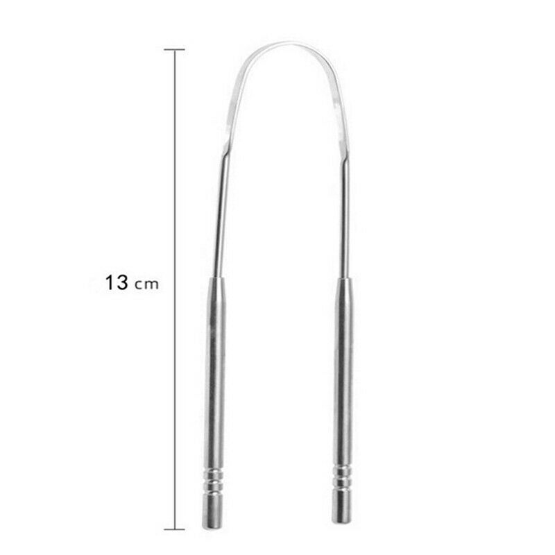 Tongue Scraper Stainless Steel Tongue Scraper Cleaner Tongue Oral Hygiene
