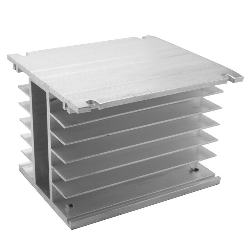 3 Phase Heat Sink 80X110X100mm for SSR Solid State Relay Aluminum Heatsink Y4T2