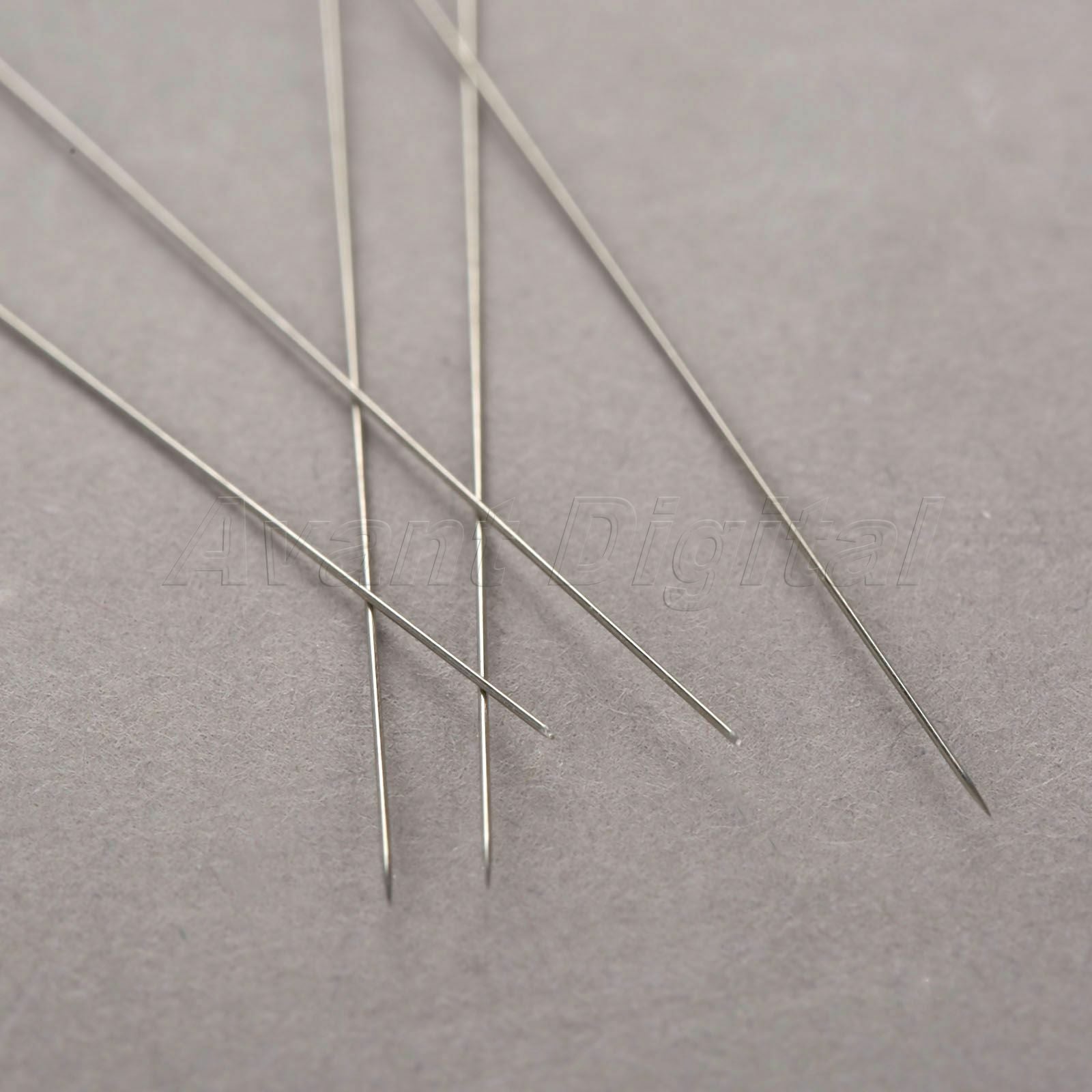 50pcs Stainless Steel 0.3mm 1R Permanent Eyebrow Needles Tattoo Makeup Accessory
