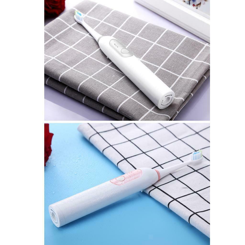 Sonic Whitening Electric Toothbrush USB 2 Dupont Heads IPX7 Waterproof