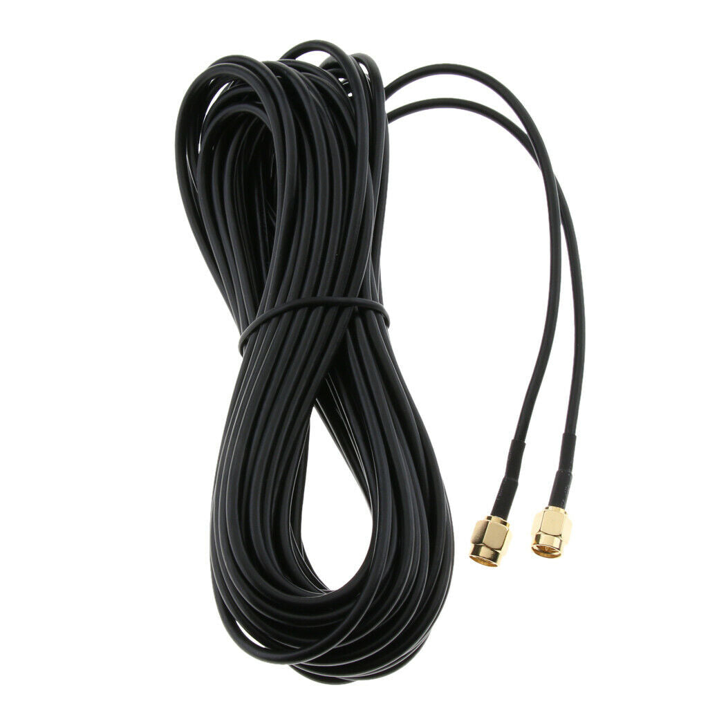 Antenna connection RP-SMA male to male extension cable for router 10