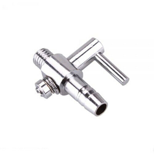 1Pc Thread Stainless Steel Aquarium Air Flow Distributor Control Valve Utility