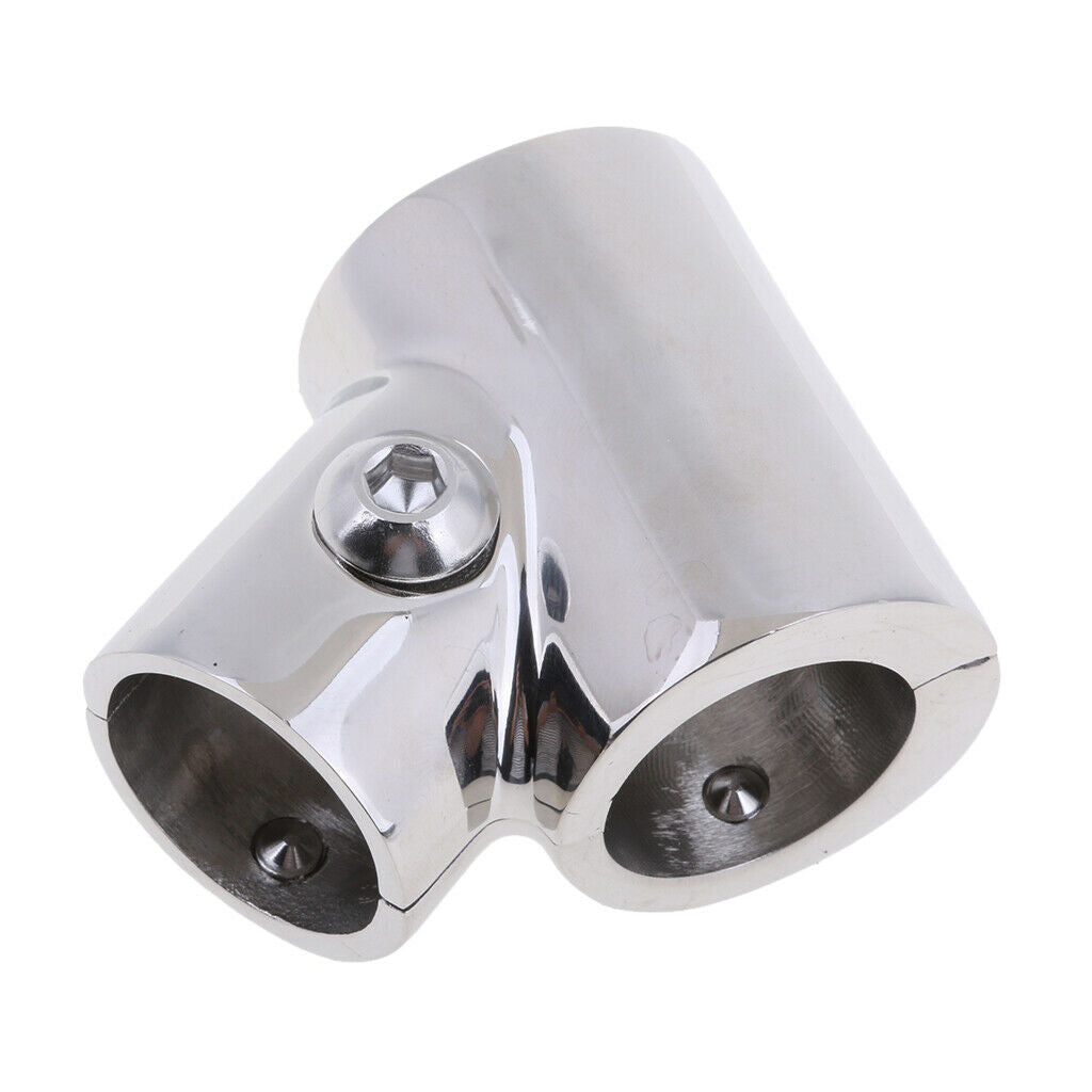 Stainless steel boat handrail 1 inch boat handrail tee 60 degree hand rails