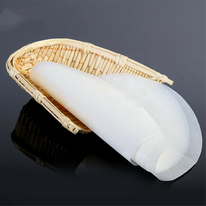 500Pcs Hamburger Discs Wax Papers Non Stick BBQ Paper Beef Burger Discs 4.5" HN
