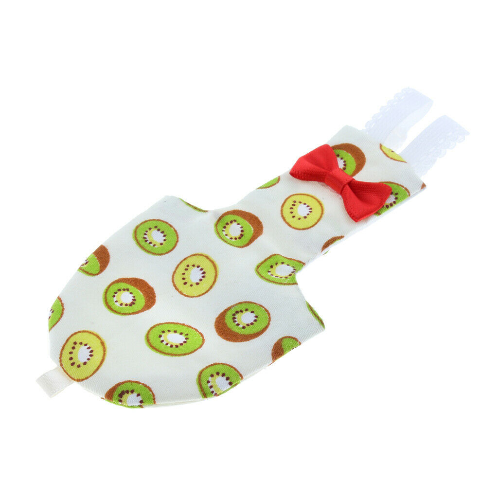 Fruit Pattern Parrot Diaper Washable Nappy for Small to Large Birds M