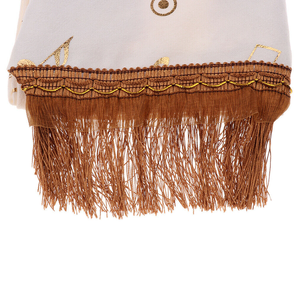 Pleuche Piano Dust Cover Half Piano Tassel Cover Protection Dustproof Cover