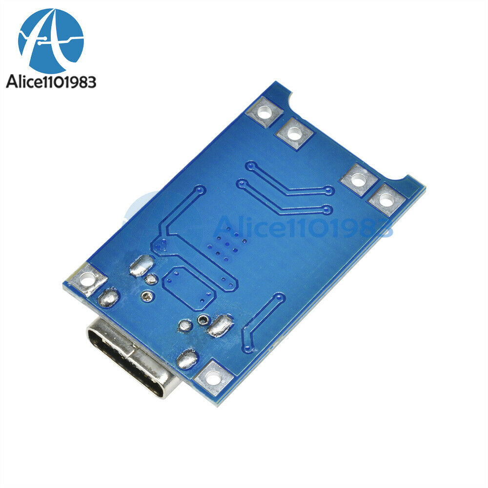 1PC 5V 1A 18650 TC4056A Lithium Battery Charger Type-C USB Module Charging Board