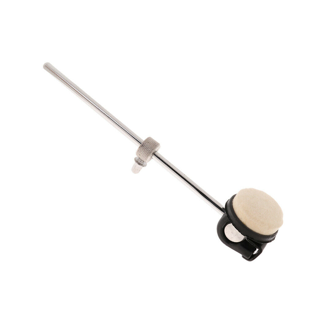 High Grade Cotton Felt Drum Step Pedal Beater Hammer Percussion Accessory