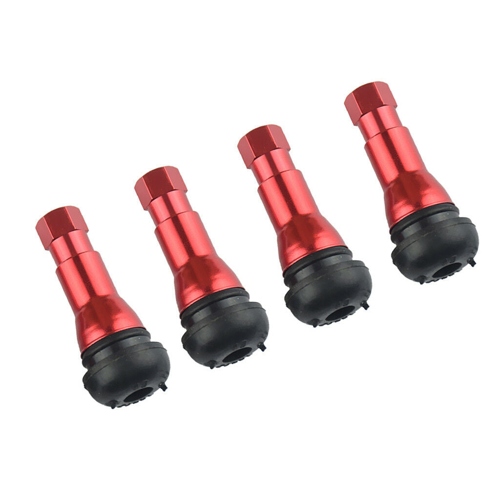8 Pieces TR413 Car Trailer Truck Tire Valve Stems Set Wheel Accessories