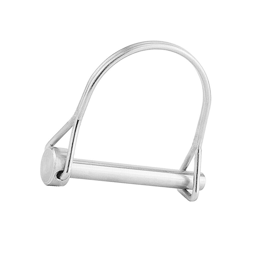 8x70mm 316 Stainless Steel Round Arch Locking Lock Pin For Marine Trailers