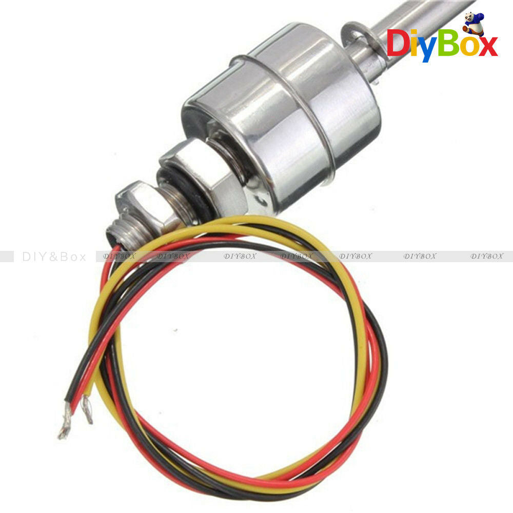 200mm 304 Stainless Steel Liquid Float Switch Water Level Sensor Double Ball