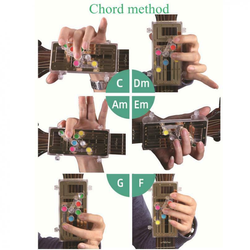 Guitar Learning System Chord for Beginners Study Play Acoustic Guitar Practice