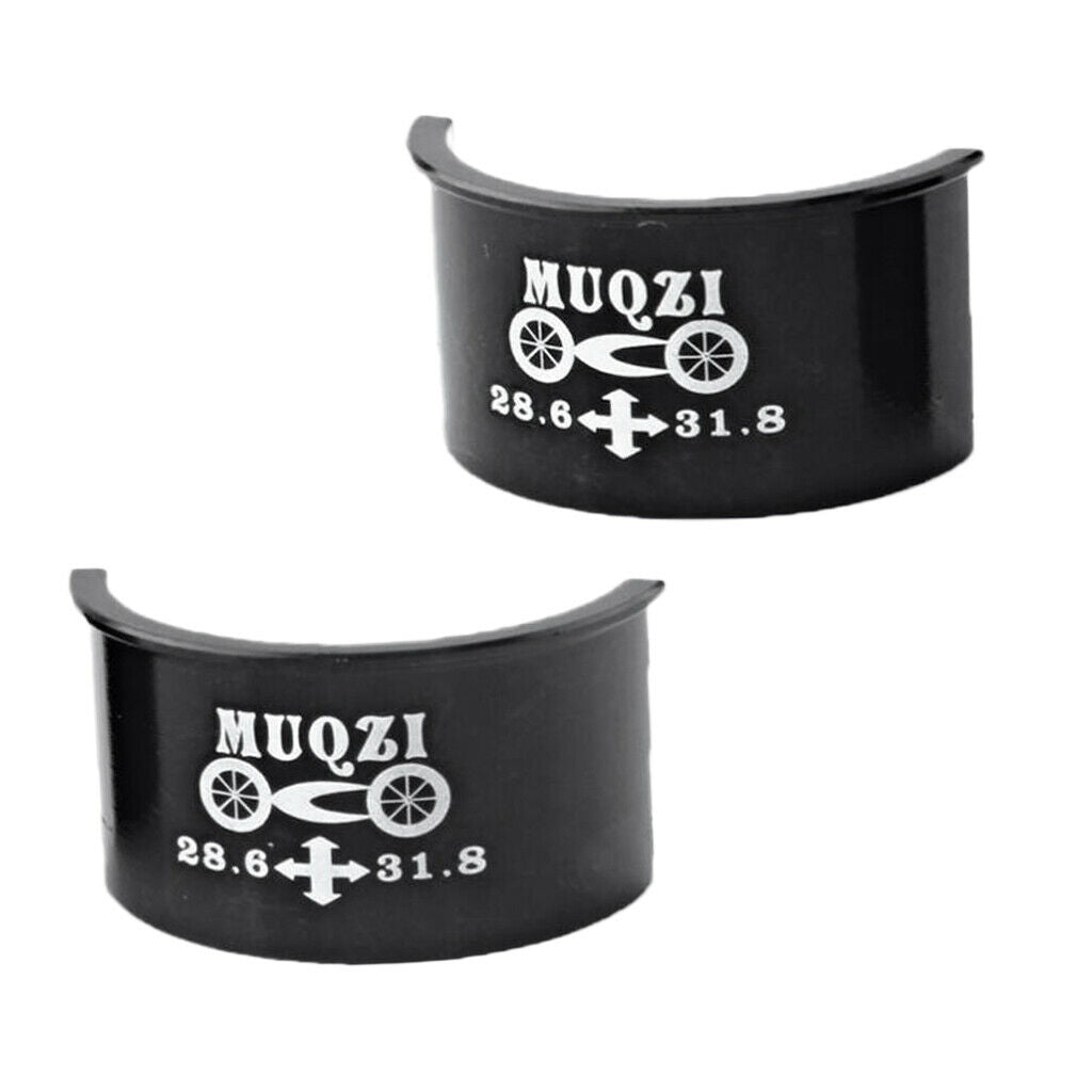 2pcs Handlebar Shim Adapter Mounting Adapter Handlebar Clamp 28.6mm to 31.8mm